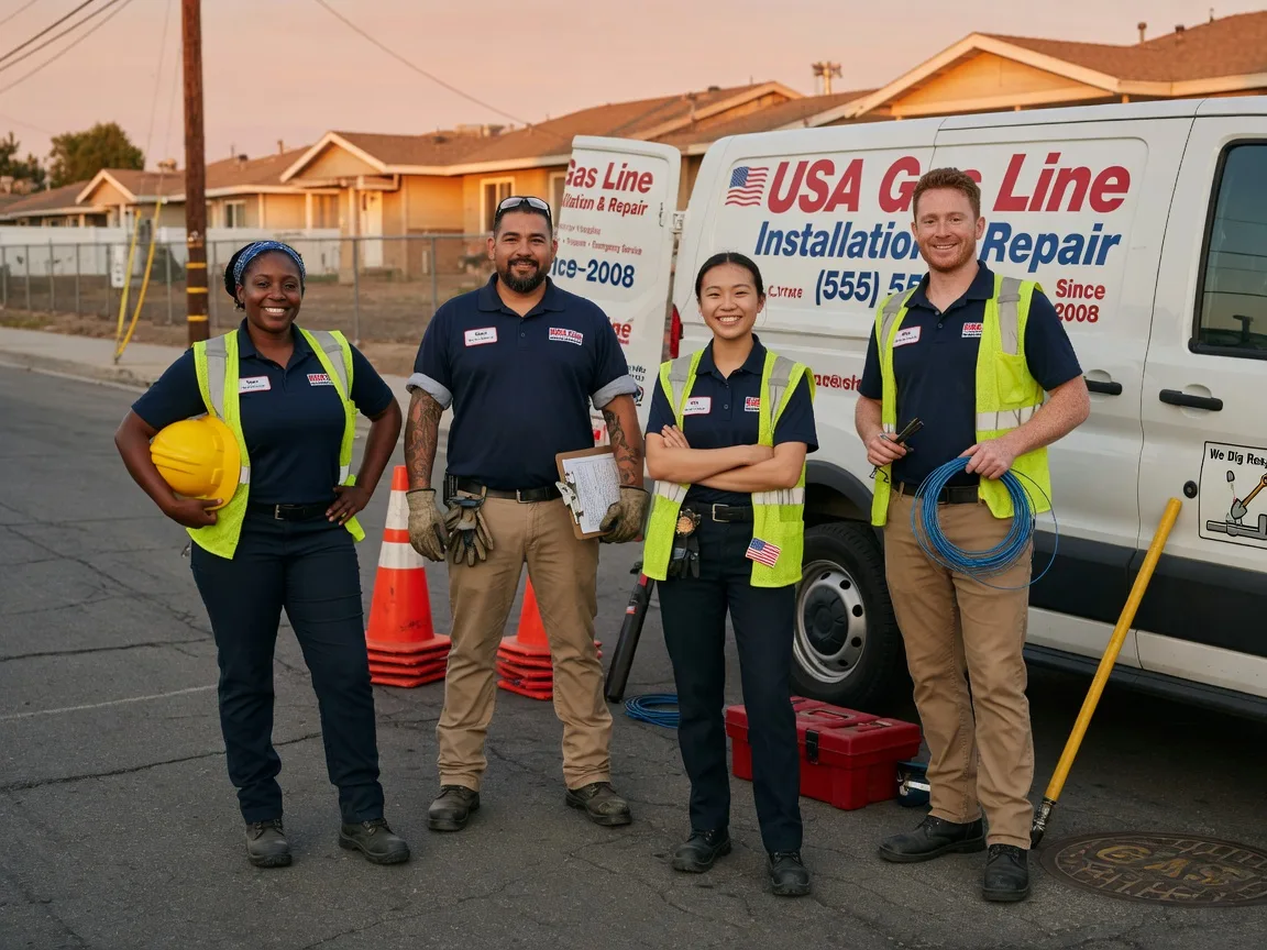 Gas Line Installation company in Mendocino, CA